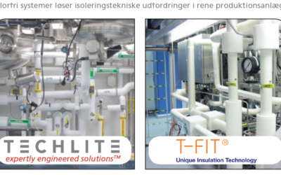 Artikel om vore produkter T-FIT Og TechLite i Teknisk Nyt